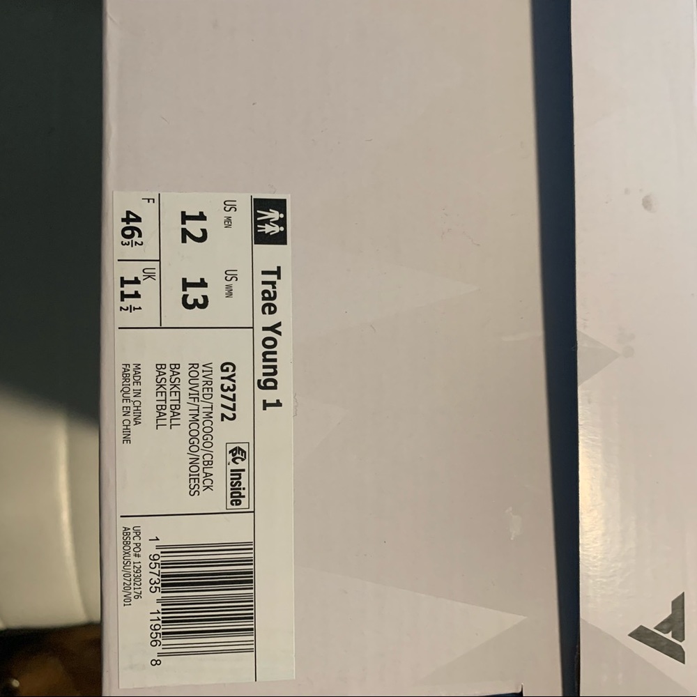 Trae Young Adidas 1 GY3772 Basketball Shoes - Picture 9 of 11